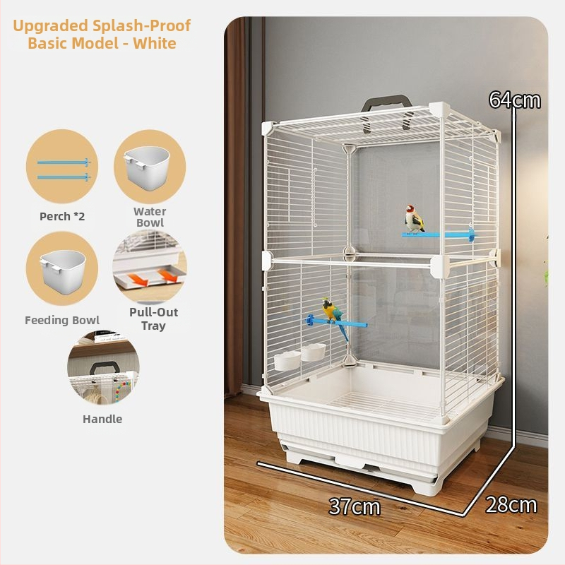 Paukščių narvelis, papūgos narvelis, „Bage Xuanfeng“ tigro odos ypatingas didelis vilos siuvinėjimas, bijūnas, mažas saulės paukščių narvelis, namų apyvokos reikmenys