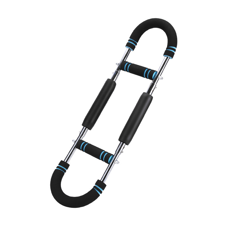 Naujas U formos daugiafunkcis reguliuojamo rankos tipo treniruoklis patalpoms, riešo spyruoklinė rankos juosta