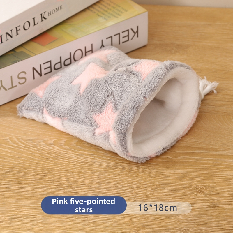 Vreća za spavanje Pan Honey Kanga Skunk Outgoing Bag Flying Mouse Bundle Pocket Flanel Hand-free Univerzalna vreća za spavanje za sva godišnja doba za hrčke