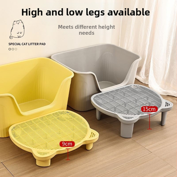 Macskaalom szőnyeg az alom kihordásának megakadályozására, kétrétegű alomkezelő szőnyeg, macska WC lábbedörzsölő, alomkezelő asztal, macskaalom doboz, emelt macska kisállat fa