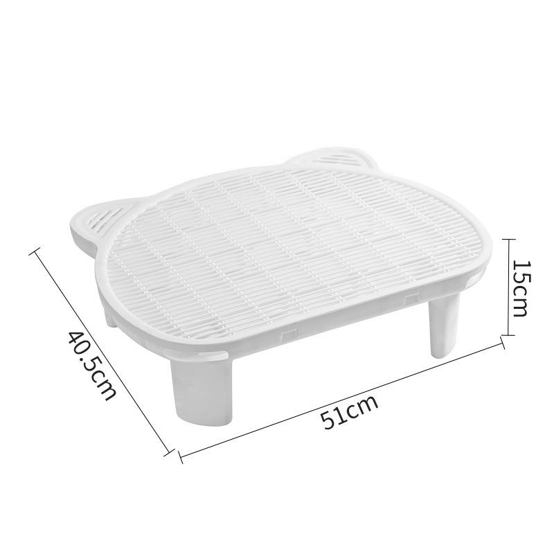 Macskaalom szőnyeg az alom kihordásának megakadályozására, kétrétegű alomkezelő szőnyeg, macska WC lábbedörzsölő, alomkezelő asztal, macskaalom doboz, emelt macska kisállat fa