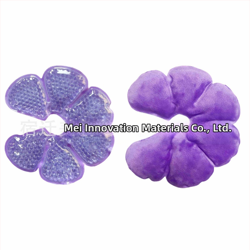 Топъл и студен компрес за гърди Екологични PVC мъниста Пластир за гърди Топъл и студен Двойно предназначение Охлаждащо Облекчение Мляко Увеличава Студен и горещ компрес Леден компрес Пластир за Мляко