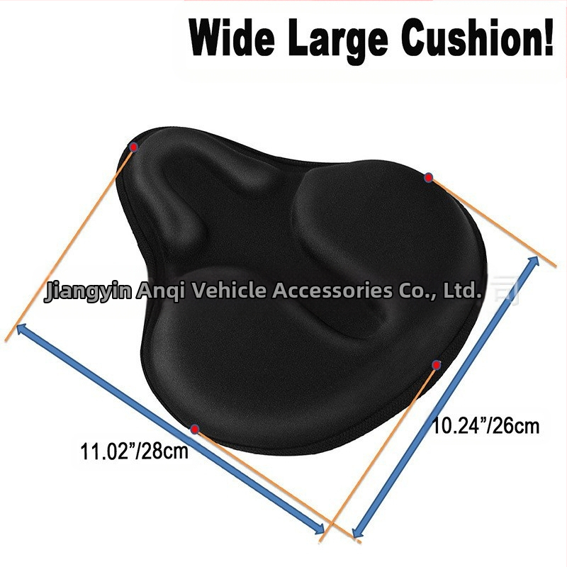 Калъф за велосипедна възглавница, удебелен силиконов мек калъф за седалка за планински велосипед, мек калъф за седалка за велосипед, оборудване за трансгранично ползване