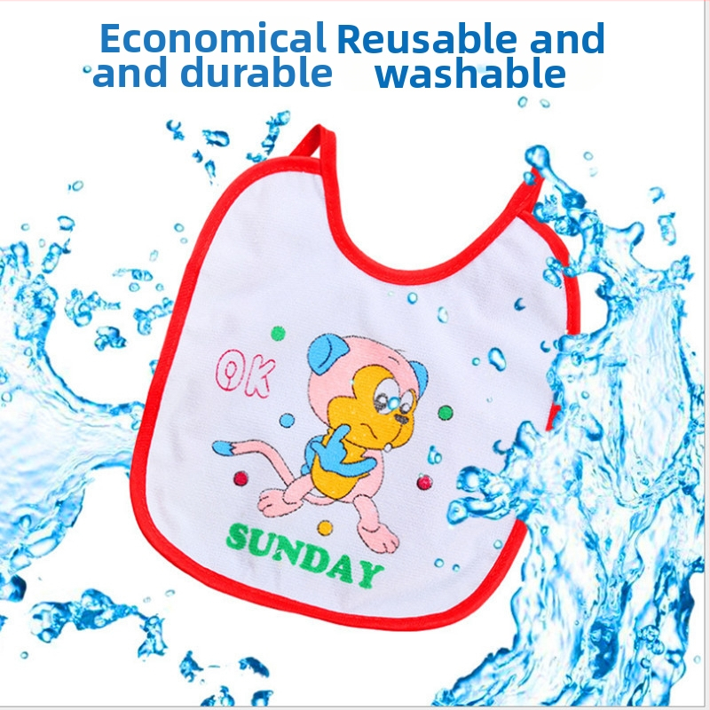 Amazon трансгранична бебешка водоустойчива кърпа за слюнка, кърпа, дантелена чанта за бебешки лигавник, торбичка за слюнка, място за външна търговия