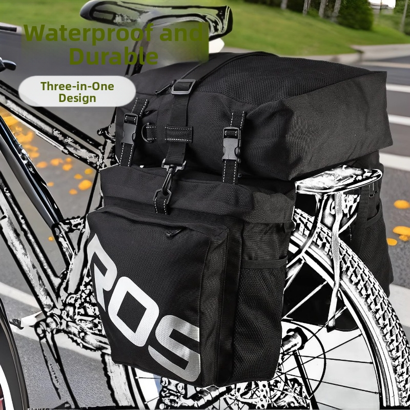 Készre Gyártott Kerékpáros Csomagtartó Táska, Hátsó Ülés, Hátsó Csomagtartó, Nagy Kapacitású Kerékpáros Hátsó Táska, Hegyi Kerékpár Három Az Egyben Sichuan-Xizang Line Camel Bag
