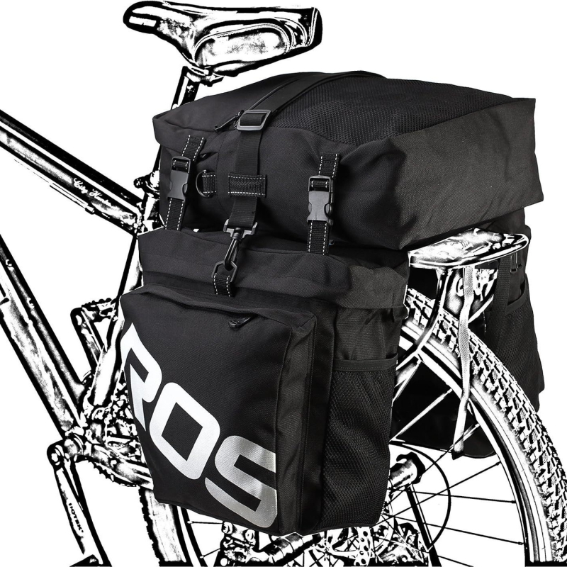 Készre Gyártott Kerékpáros Csomagtartó Táska, Hátsó Ülés, Hátsó Csomagtartó, Nagy Kapacitású Kerékpáros Hátsó Táska, Hegyi Kerékpár Három Az Egyben Sichuan-Xizang Line Camel Bag
