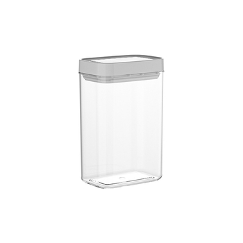 Kohandatud suletud purgid teraviljadele köögis hoiustamiseks toidukvaliteediga läbipaistvad plastpurgid karbid suupisted kuivkaupade hoiupurgid