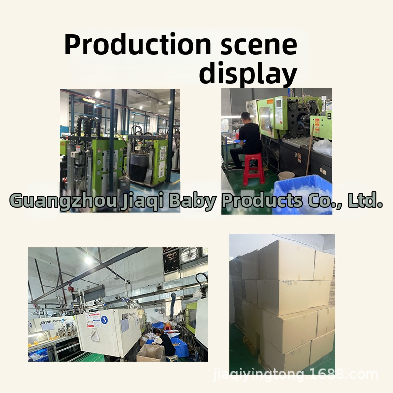 Високотемпературно устойчиво пластмасово шише за бебешко мляко с широк отвор, симулиращо кърма, препоръчва се за новородени, против газове, устойчиво на напукване с дръжка.