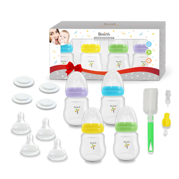 Värviline lutipudelikomplekt kinkekarbis kinkekomplekt vastsündinu kingitus väliskaubandusele beebi PP lutipudel täiskuu ristimiskomplekt