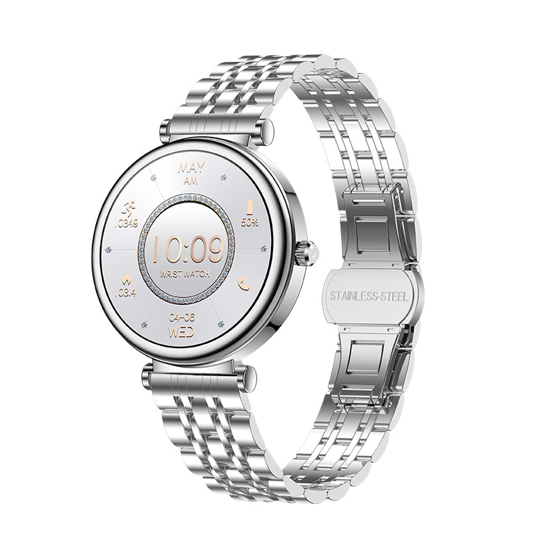 Határokon átnyúló új I109B Bluetooth hívás Pulzusszám Vérnyomás Egészségmonitorozás Női egészség Multisport Okosóra