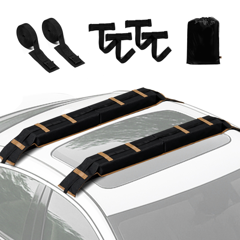 Auto katuse pehme padi, katuseraam, pagasiraami kaitsekate, surfilaud, lumelaud, libisemisvastane katusepagasi pehme padi