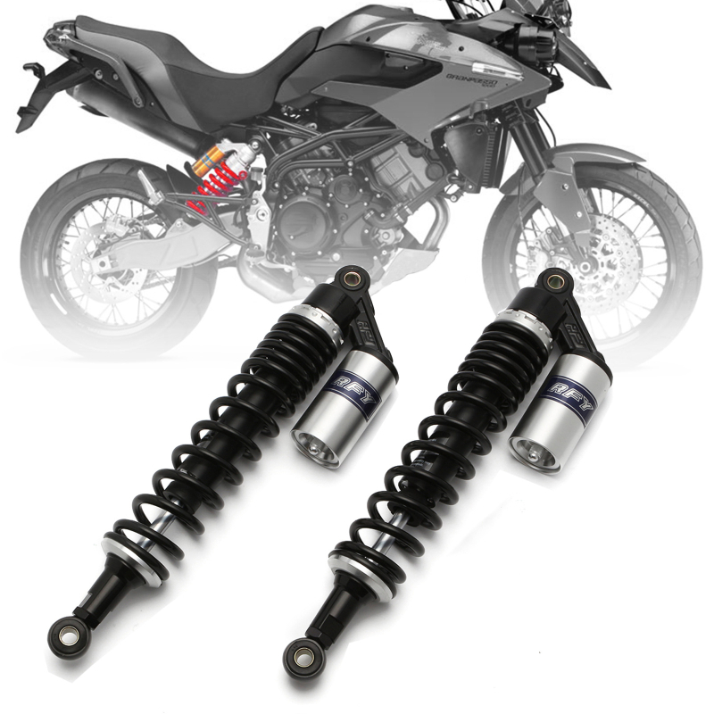 RFY400 мм разстояние между отворите, амортисьор за мотоциклет, модификация на буфера, задвижване на четирите колела, картинг, ATV, хидравличен цилиндър за задно окачване