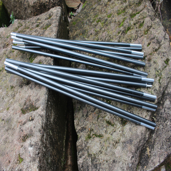 Aotu buitinis aliuminio stulpas dvigubas palapinės stulpas aviacijos aliuminio lydinio palapinės stulpo atraminis stulpas AT6533