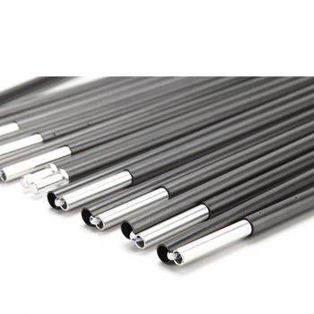 Aotu buitinis aliuminio stulpas dvigubas palapinės stulpas aviacijos aliuminio lydinio palapinės stulpo atraminis stulpas AT6533