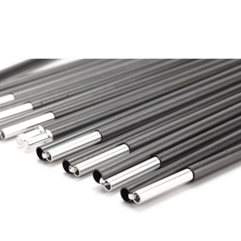 Aotu buitinis aliuminio stulpas dvigubas palapinės stulpas aviacijos aliuminio lydinio palapinės stulpo atraminis stulpas AT6533