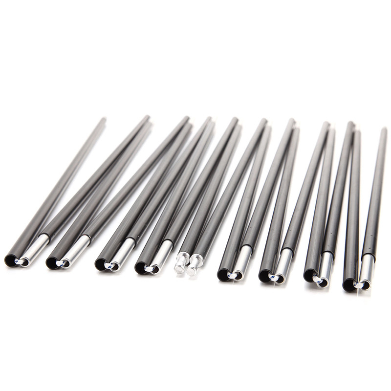 Aotu buitinis aliuminio stulpas dvigubas palapinės stulpas aviacijos aliuminio lydinio palapinės stulpo atraminis stulpas AT6533