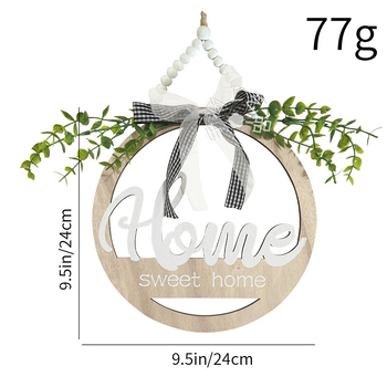 Κοίλο Ξύλινο Στεφάνι Μάρκα Αρχική Σελίδα Αγγλικά Ξύλινο Ξύλινο Μάρκα Πάσχα Χριστούγεννα Διακόσμηση Σπιτιού Κρεμαστό Πόρτας