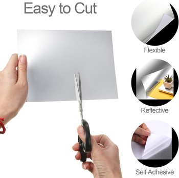 Isetegemise peegli seinakleebised, isekleepuvad PET-peegliga vannitoa isekleepuvad kleebised