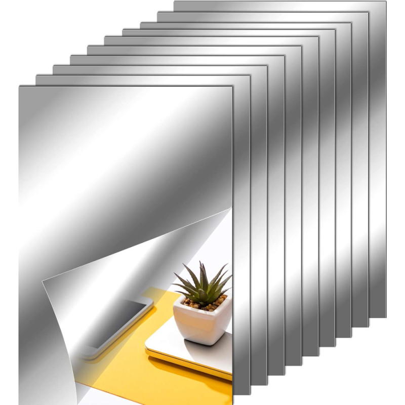 Isetegemise peegli seinakleebised, isekleepuvad PET-peegliga vannitoa isekleepuvad kleebised