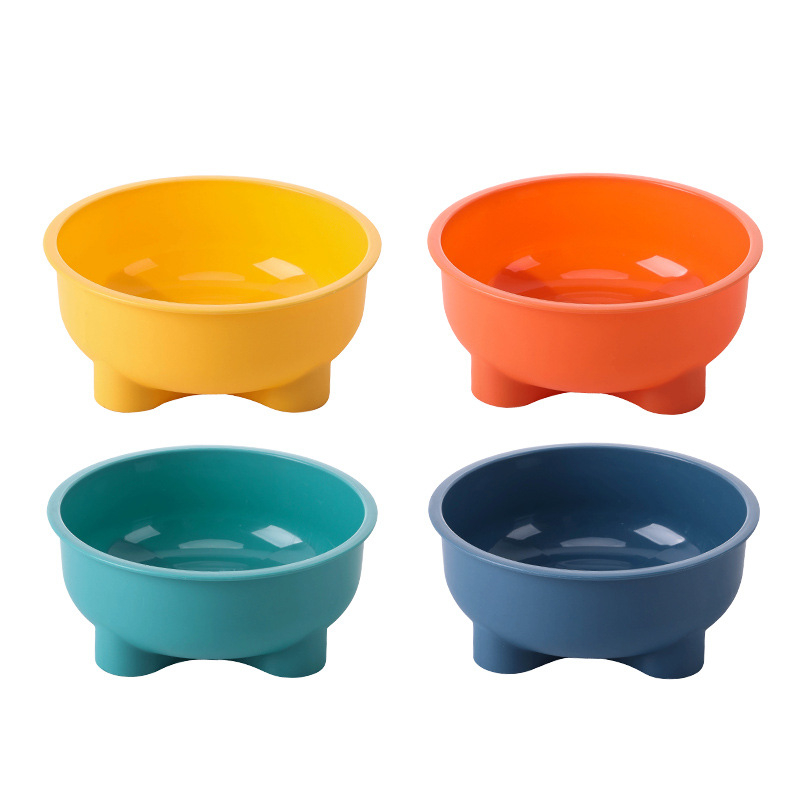 raktáron nagykereskedelmi cukorka színű kisállat tál kutyatál macskatál kisállat kutyatál könnyen tisztítható kisállat kellékek négy sarok csúszásmentes tál