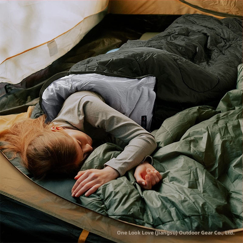 Персонализиран спален чувал за възрастни за къмпинг, удебелен, най-продаван спален чувал в чист цвят от Amazon