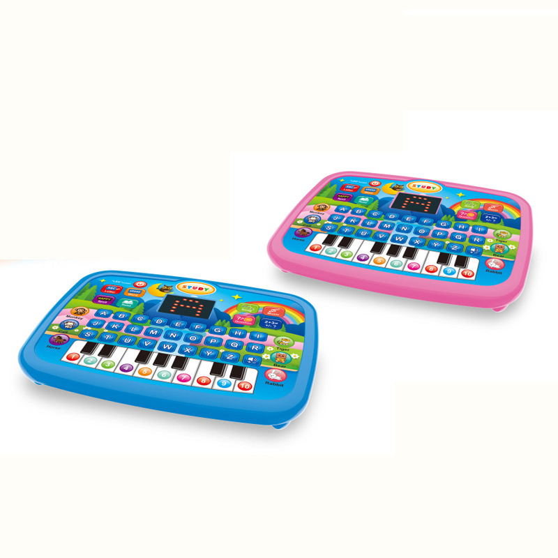 Pārrobežu bērnu apgaismības angļu valodas LED displeja multfilmu datora planšetdatora agrīnās izglītības mašīna bērnu angļu valodas apguves mašīna