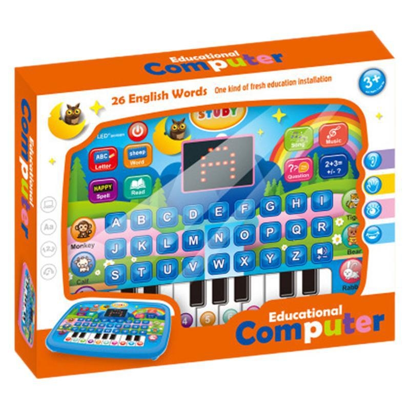 Pārrobežu bērnu apgaismības angļu valodas LED displeja multfilmu datora planšetdatora agrīnās izglītības mašīna bērnu angļu valodas apguves mašīna