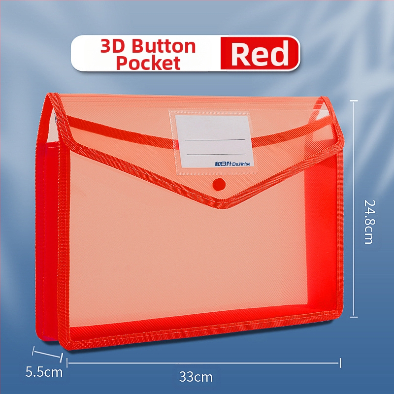 Преносима чанта за документи A4, информационна чанта, триизмерна, с голям капацитет, чанта за съхранение на учебници и данни, водоустойчива и преносима