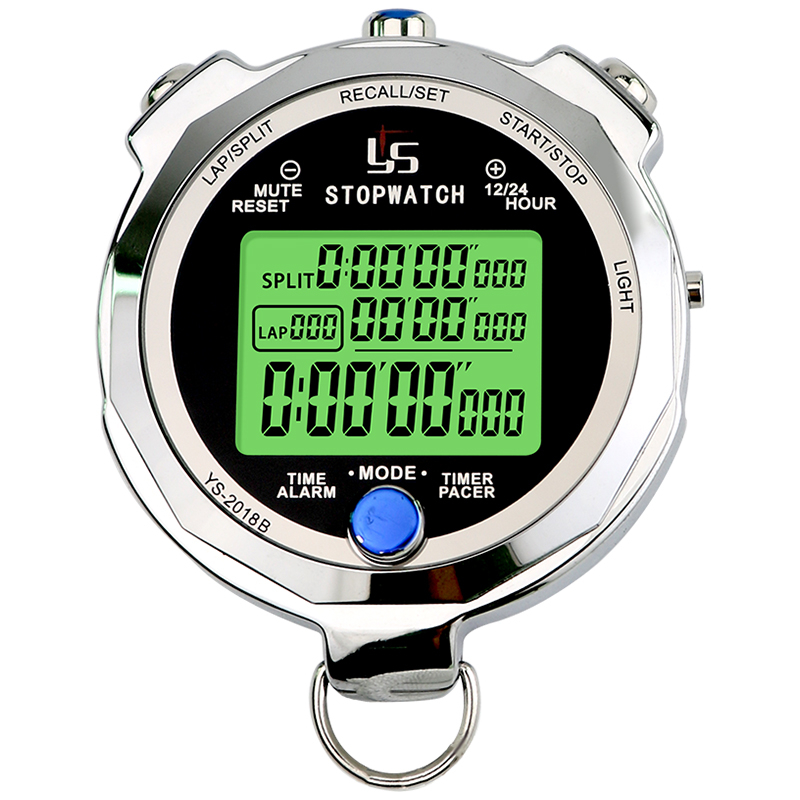 Metallist elektrooniline stopper taimer professionaalne kohtuniku võistlus kergejõustiku jooksutreening üliõpilaste fitnessvõistlus