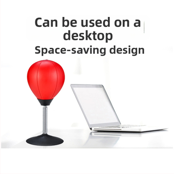 Lauaventilatsioonipall laste dekompressiooniartefakt kontorilaua kiiruspall dekompressiooniv väike iminapaga poksireaktsioonipall