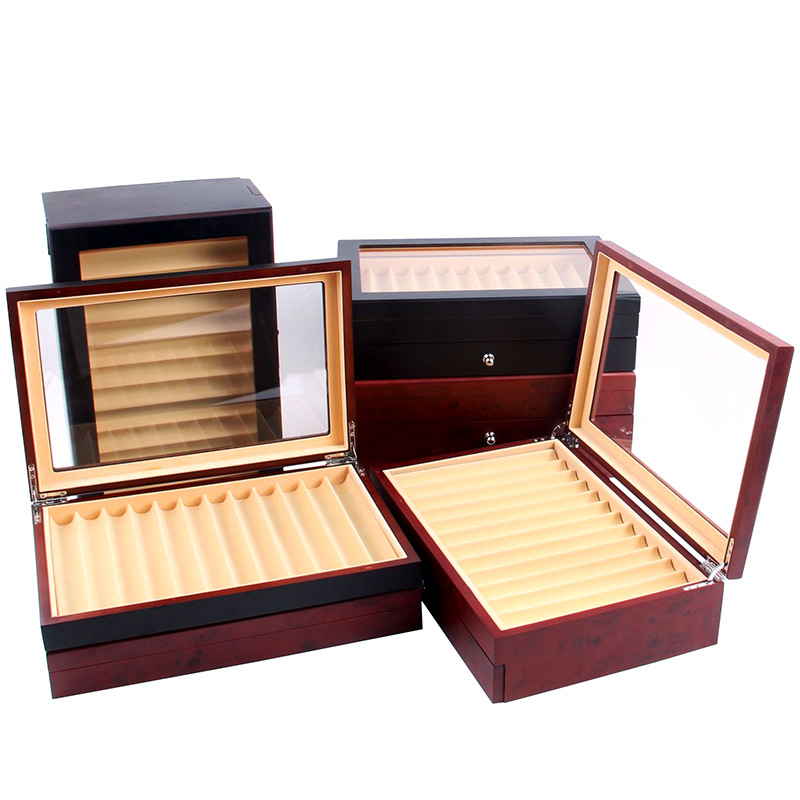 Hulgimüük laos vintage pastapliiatsi kapis kirjatarvete kastis pastapliiatsi allkirjaga pastapliiatsi vitriinkapp värvitud puidust sigarikollektsioon