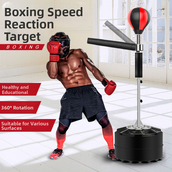 Täiskasvanute poksireaktsioonimärklaud, pöörlev vertikaalne pulgamärklaud, majapidamises kasutatav Dodge Trainer, laste poksimärklaud