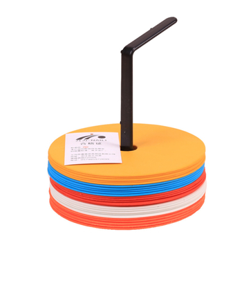 Знак за футбол Landmark Pad, табела за тренировка с препятствия за равнина, маркираща табела, оборудване за футболни тренировки