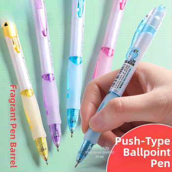 Στυλό με αυθεντική χάντρα, χαριτωμένο εξαιρετικά λεπτό στυλό, στυλό φοιτητή, αρωματικό πρωινό φως, στυλό τύπου ώθησης