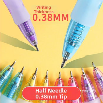 Στυλό με αυθεντική χάντρα, χαριτωμένο εξαιρετικά λεπτό στυλό, στυλό φοιτητή, αρωματικό πρωινό φως, στυλό τύπου ώθησης