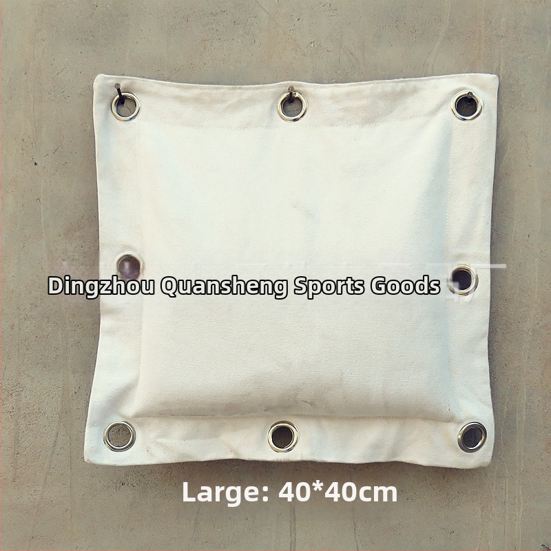 Инчова боксова мишена на Брус Ли, празна кожена мишена за стена Уинг Чун, инчова силова боксова мишена, ръчна мишена, железен пясък, торба с пясък с палма