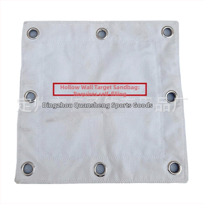 Инчова боксова мишена на Брус Ли, празна кожена мишена за стена Уинг Чун, инчова силова боксова мишена, ръчна мишена, железен пясък, торба с пясък с палма