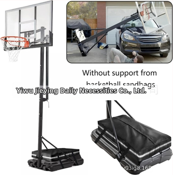 Φορητή τσάντα βαρών για σκελετό μπάσκετ, βαριά βάση, τσάντα με άμμο για βάση μπάσκετ