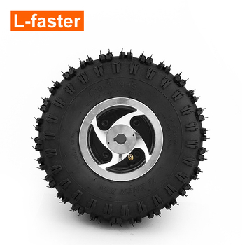 4.10-4 надуваема офроуд гума 10-инчово колело 17 мм отвор за вал за електрическа количка за инвалидни колички