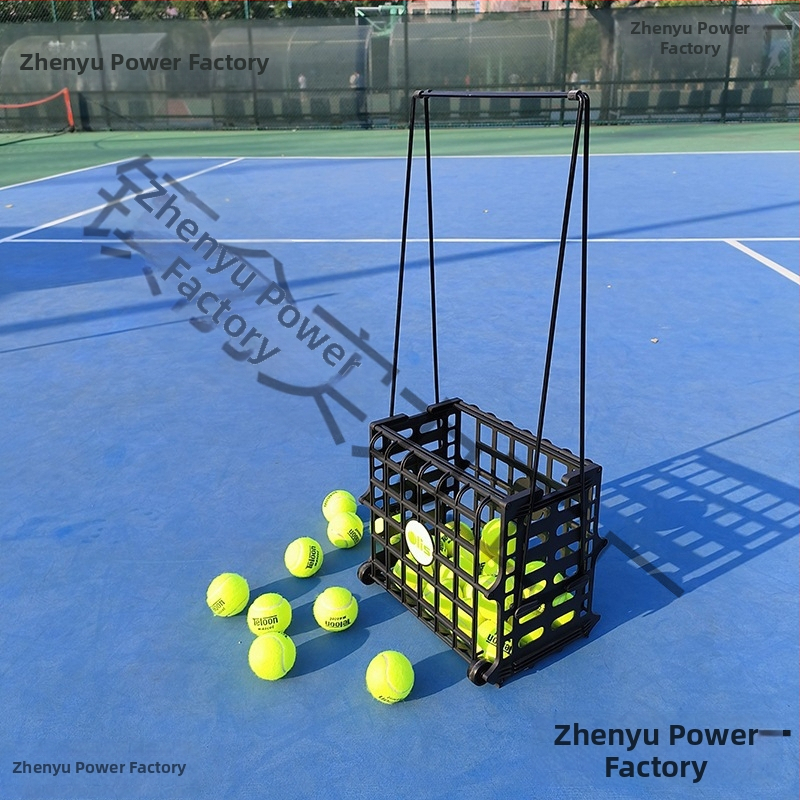 Кошница за тенис топки с колелца ~ Устройство за събиране на тенис топки Устройство за събиране на тенис топки Magic Frame Кошница за събиране на топки