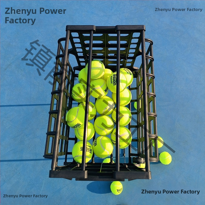 Кошница за тенис топки с колелца ~ Устройство за събиране на тенис топки Устройство за събиране на тенис топки Magic Frame Кошница за събиране на топки