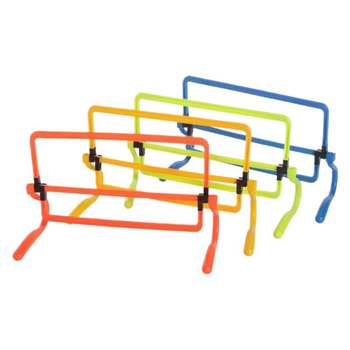 Εξοπλισμός προπόνησης ποδοσφαίρου, Φυσική προπόνηση με εμπόδια, Μικρό πλαίσιο εμποδίων για παιδιά, μπλοκ άλματος εμποδίων, συνδυασμός εμποδίων, ρύθμισης εμποδίων