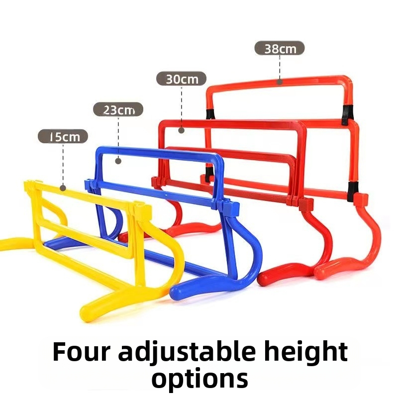 Оборудване за тренировки по футбол, препятствия, физическа подготовка, малка рамка за препятствия, детски блок за скачане с препятствия, комбинирана корекция на препятствията