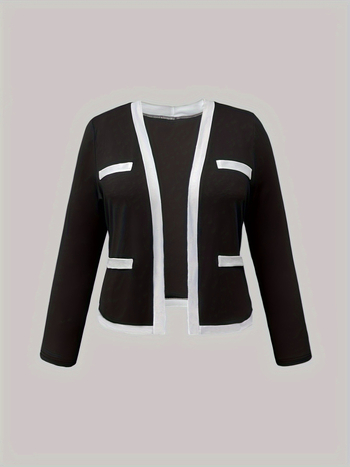 Euroopa ja Ameerika piiriülene uus pluss-suuruses naiste mood, seksikas, mugav, vabaaja, lihtne ja mitmekülgne kaheosaline pikk seelikkleit