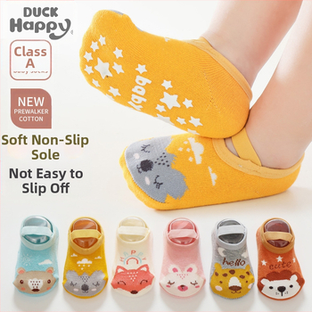 Baba utazása Tavasz és Ősz Nyár Puha Alsó Új Gyermek Szélhez Kötött Zokni Baba Kisgyermek Zokni Baba Padlózokni Rajzfilm Csúszásgátló