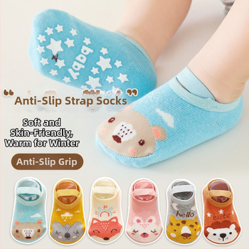 Baba utazása Tavasz és Ősz Nyár Puha Alsó Új Gyermek Szélhez Kötött Zokni Baba Kisgyermek Zokni Baba Padlózokni Rajzfilm Csúszásgátló