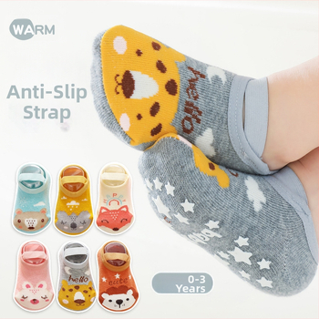 Baba utazása Tavasz és Ősz Nyár Puha Alsó Új Gyermek Szélhez Kötött Zokni Baba Kisgyermek Zokni Baba Padlózokni Rajzfilm Csúszásgátló