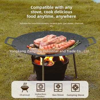 Otsemüük Korea grilliplaat maifan kivist grilliplaat välistingimustes kasutamiseks mõeldud teppanyaki mittenakkuva panniplaadiga pliit hulgimüük