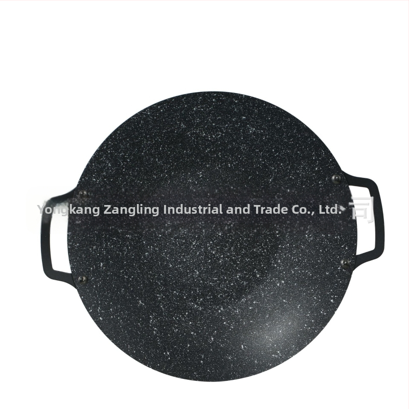 Директни продажби Корейска плоча за барбекю Maifan каменна плоча за барбекю на открито къмпинг тепаняки незалепващ тиган картонена печка на едро