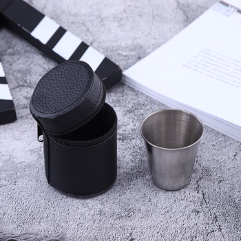 Piiriülene tarne 70ml lihviv roostevabast terasest valge veini klaas Amazonist, kuummüük, kaasaskantav välistingimustes kasutatav telkimiseks mõeldud metallist veeklaas